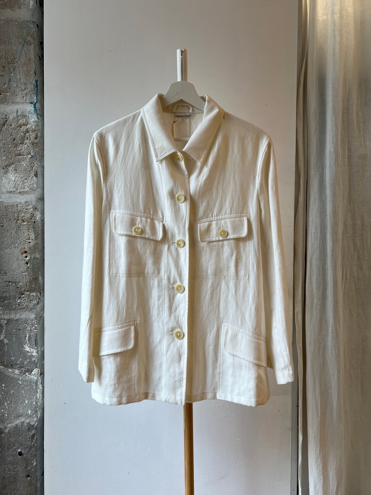 1990 Max Mara linen jacket