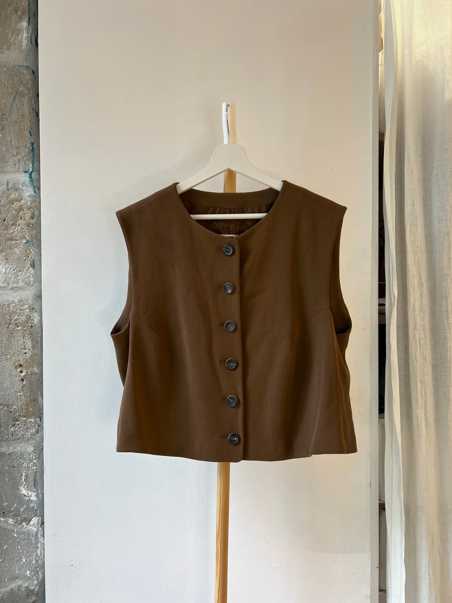 1990 Jil Sander waistcoat