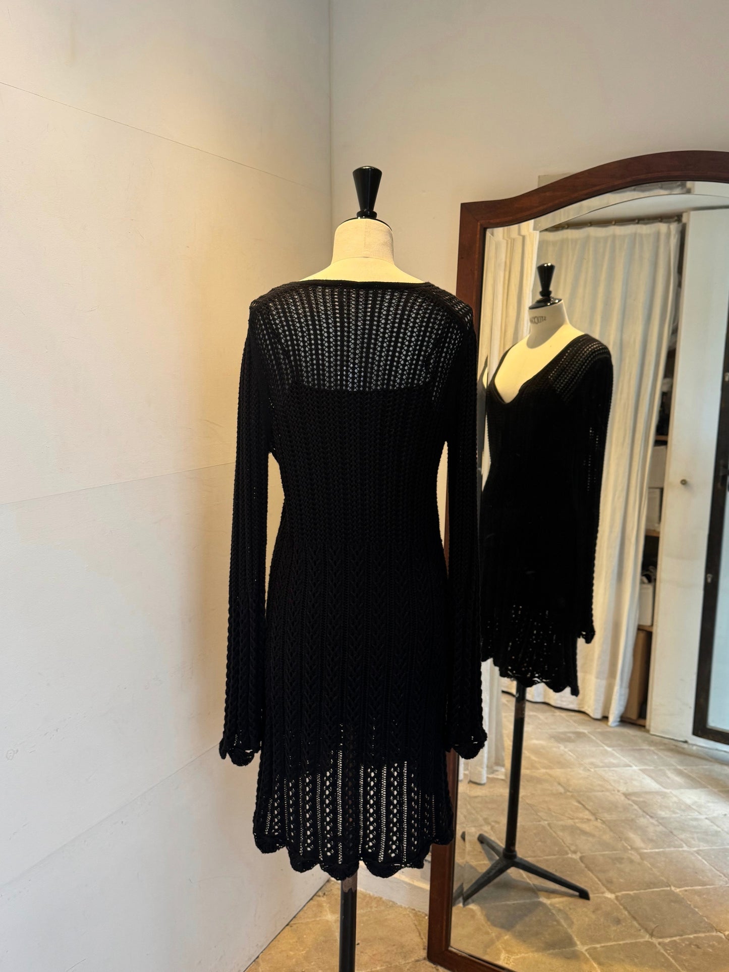2000's Chloé knitted cotton dress