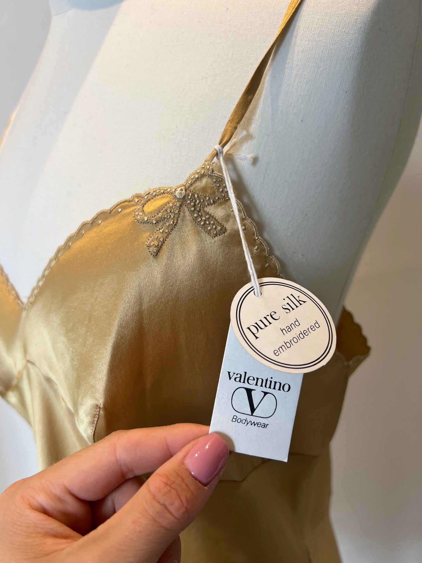 80’s Valentino silk top