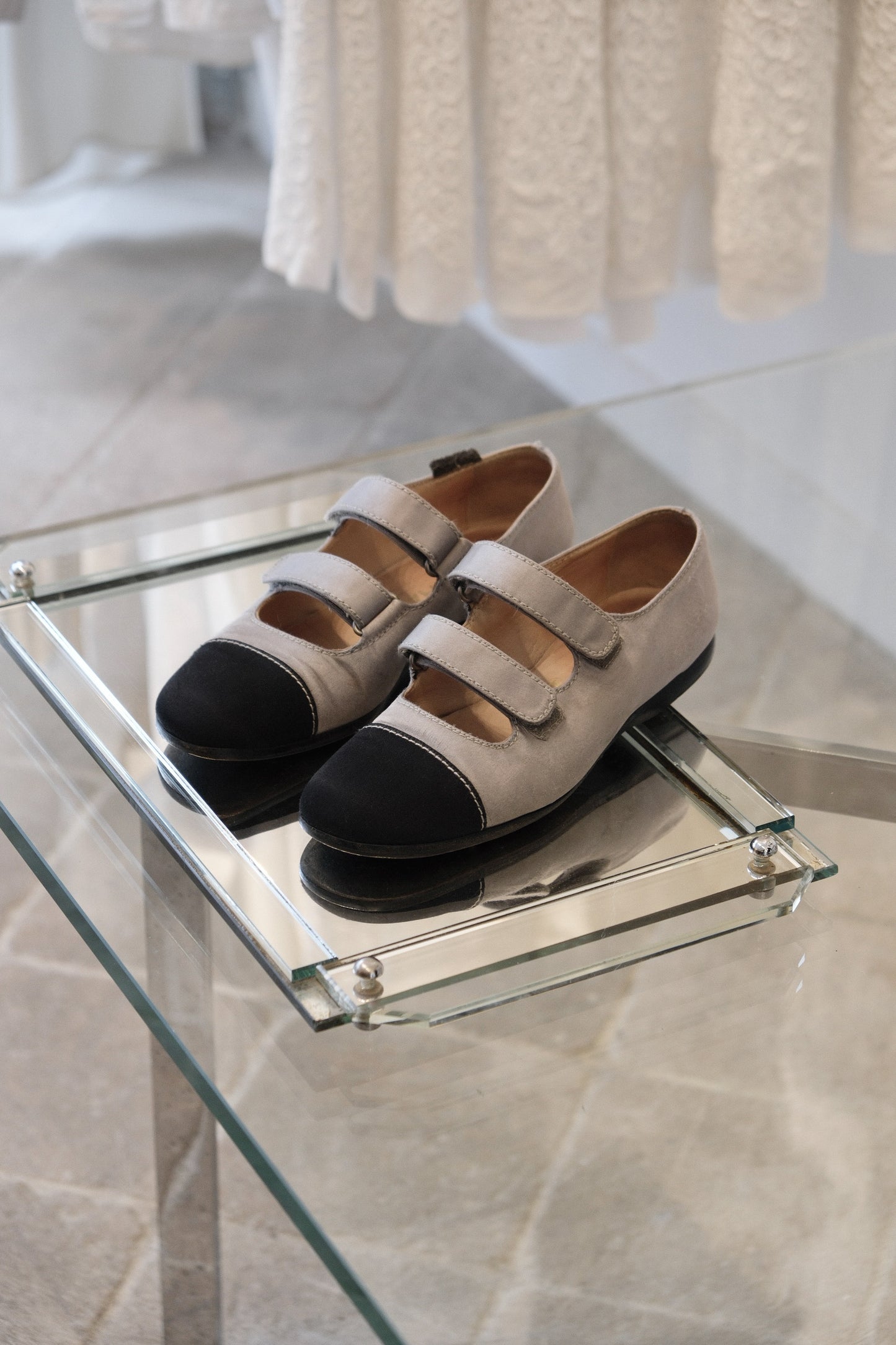 Chanel Mary Jane flats