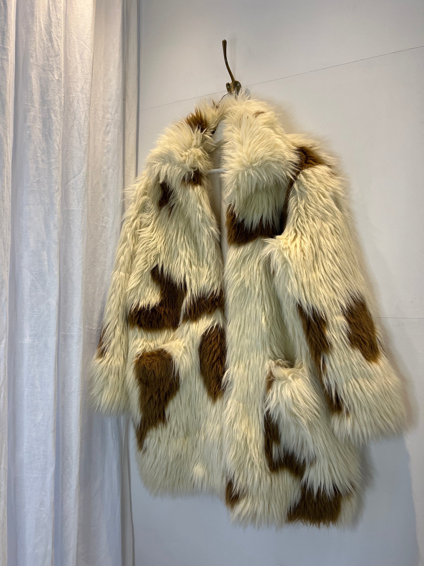 Zadig & Voltaire faux fur coat