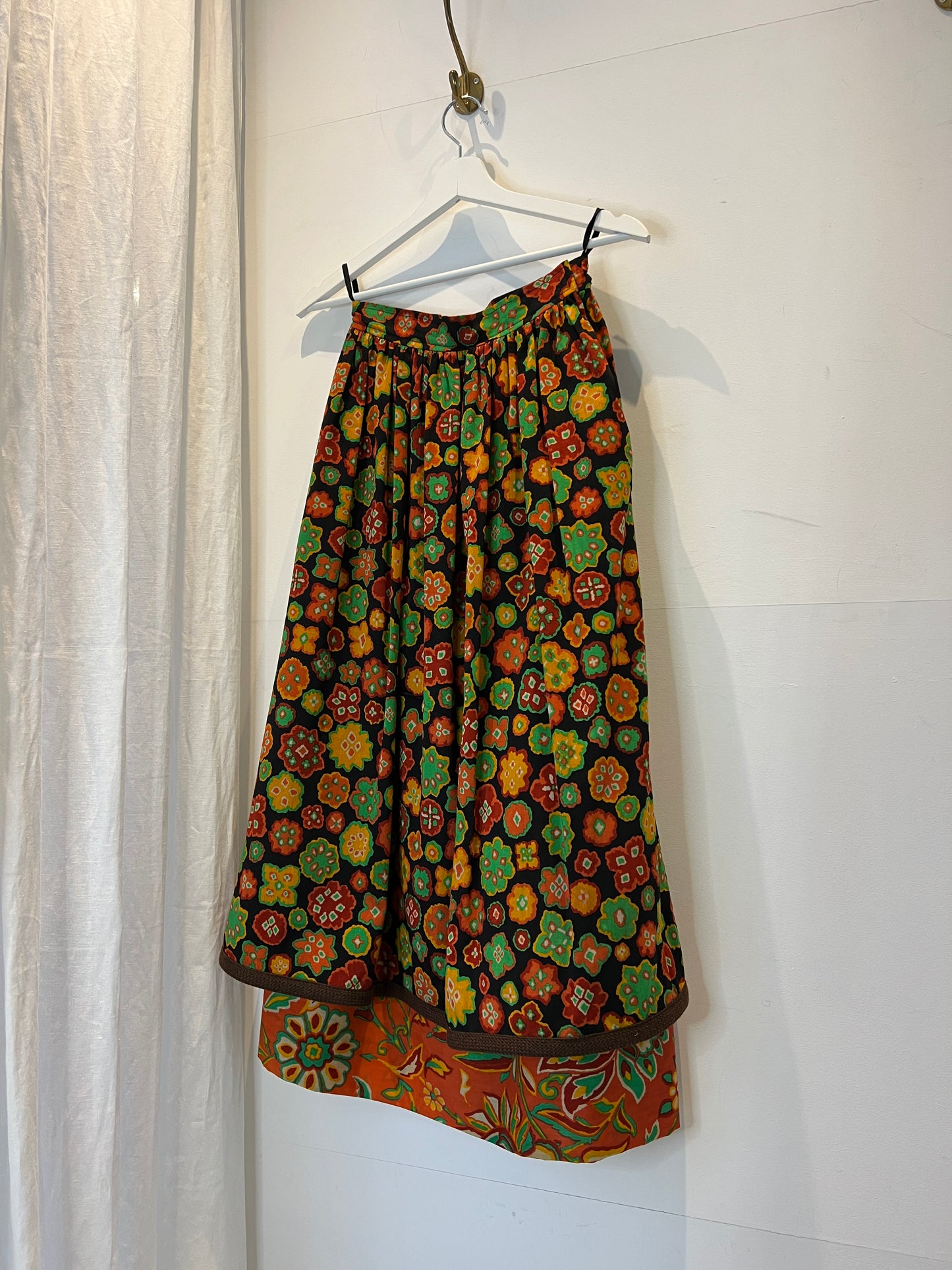 1970 YSL wool skirt