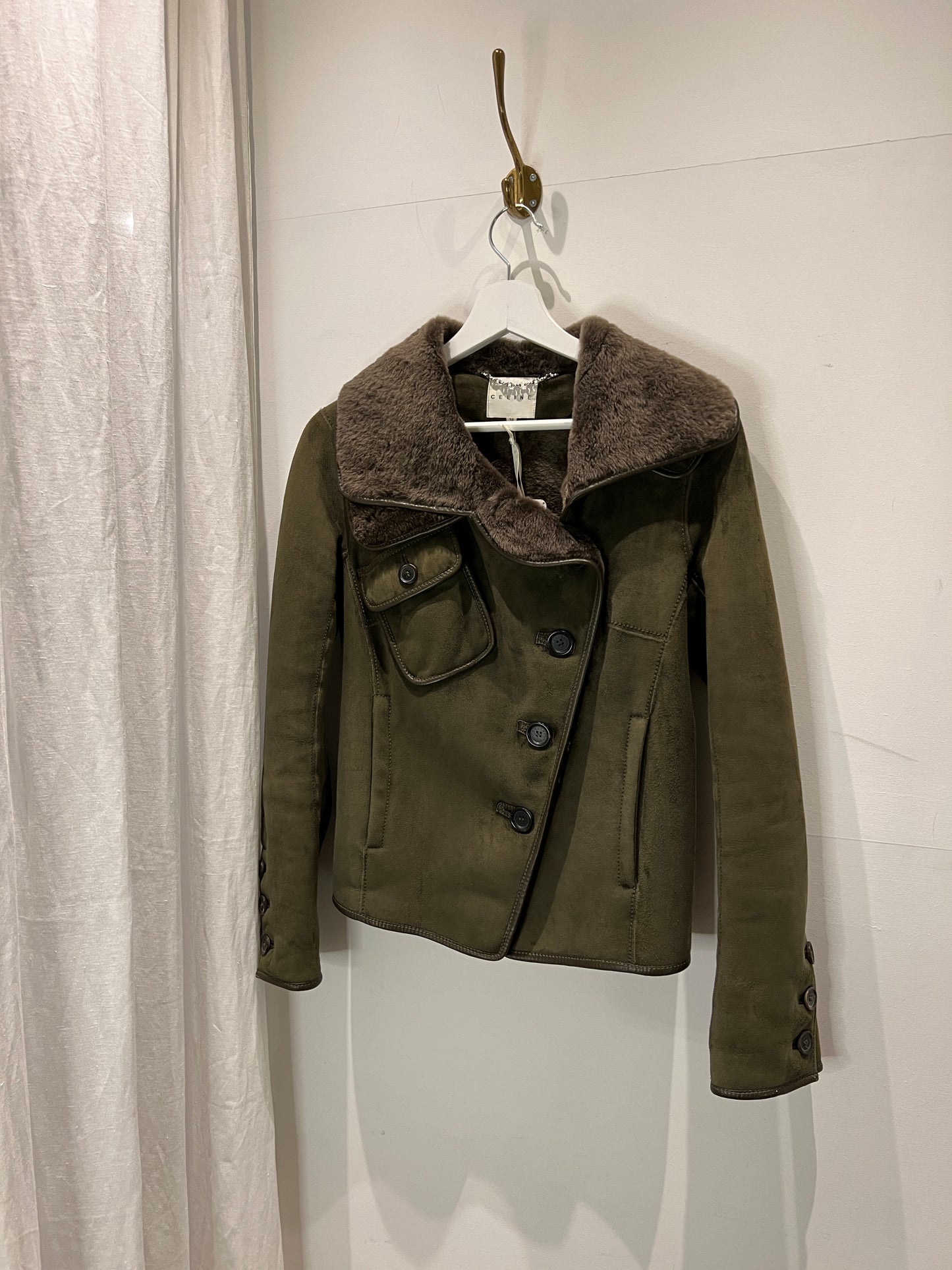 Celine shearling jacket