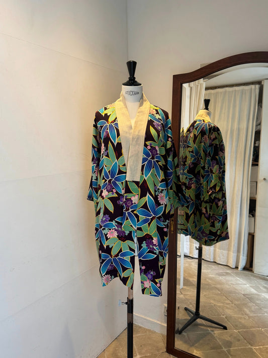 30's silk kimono