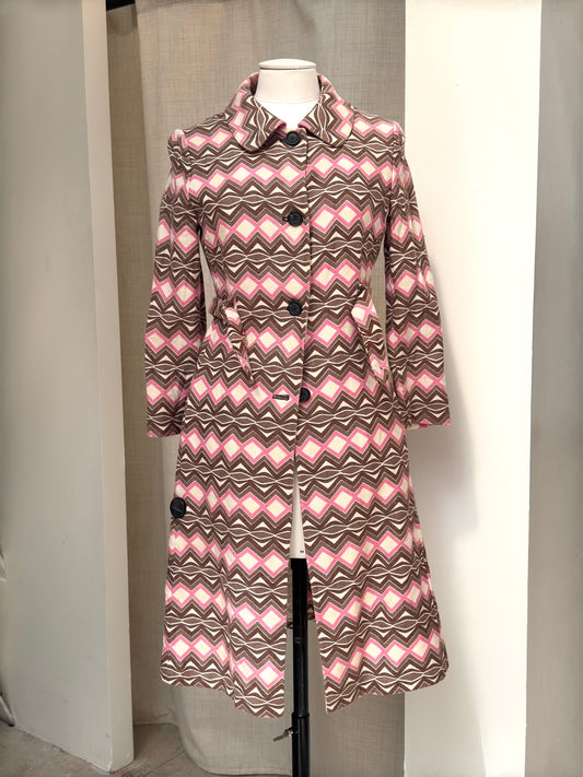 late 1990s MiuMiu silk & linen coat