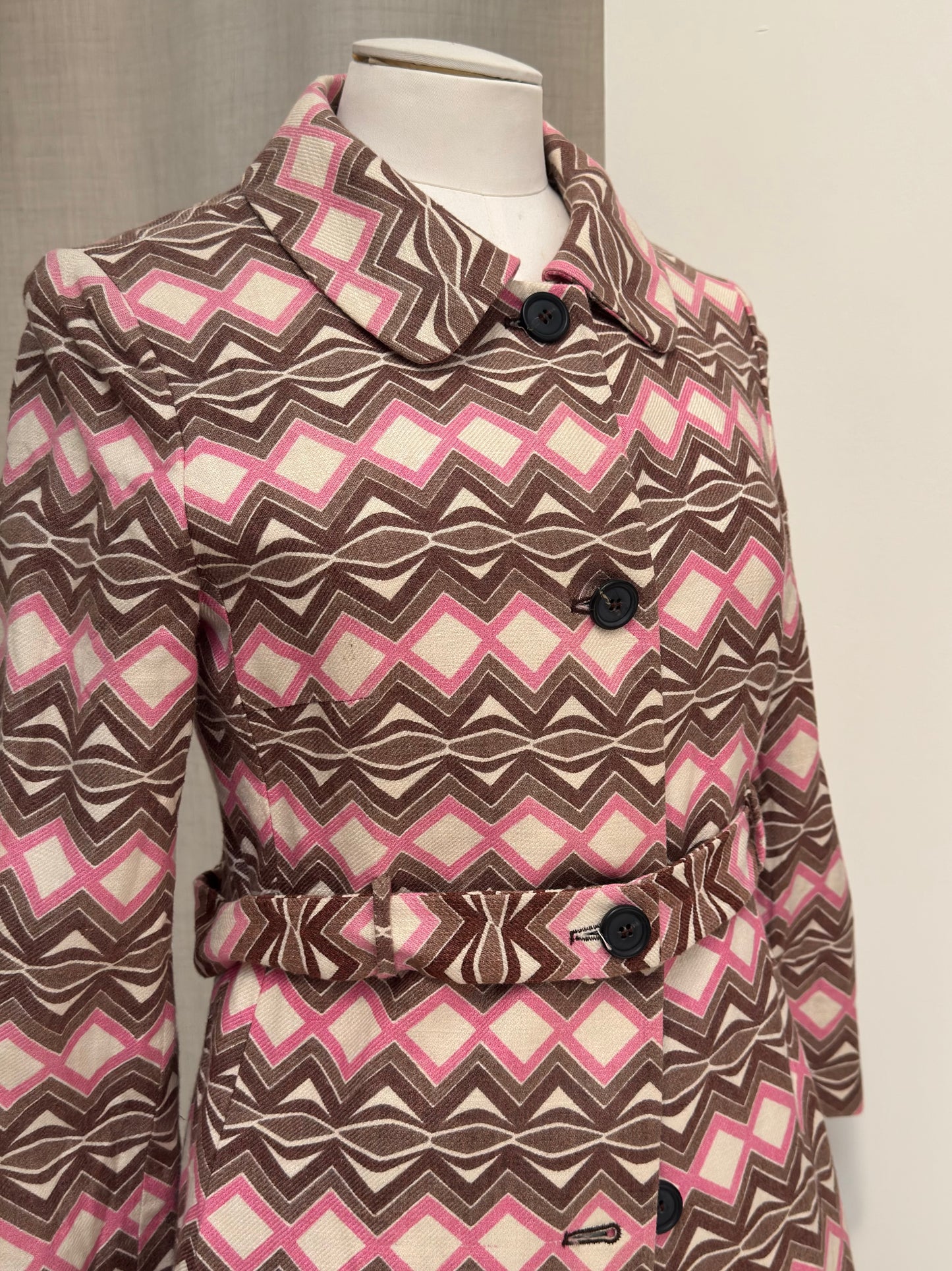 late 1990s MiuMiu silk & linen coat
