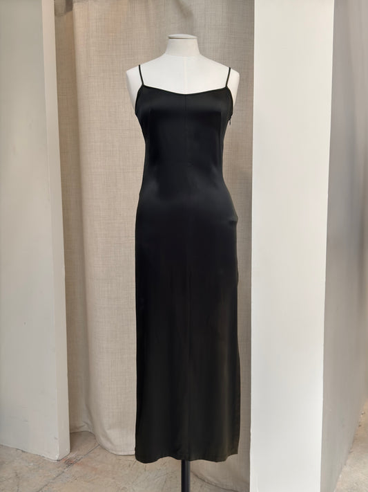 90s Gianfranco Ferré long satin dress