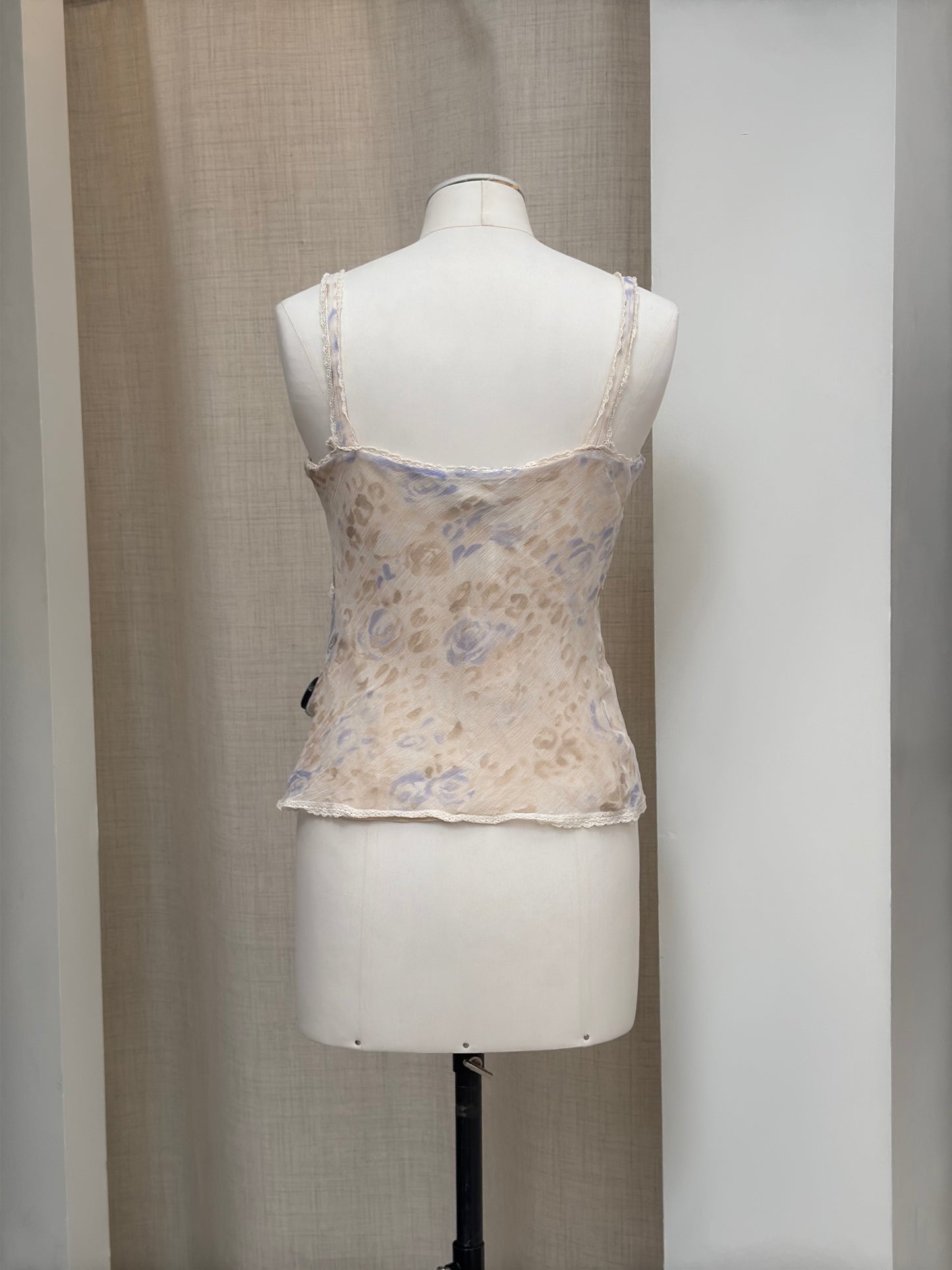 90s Les Copains silk top