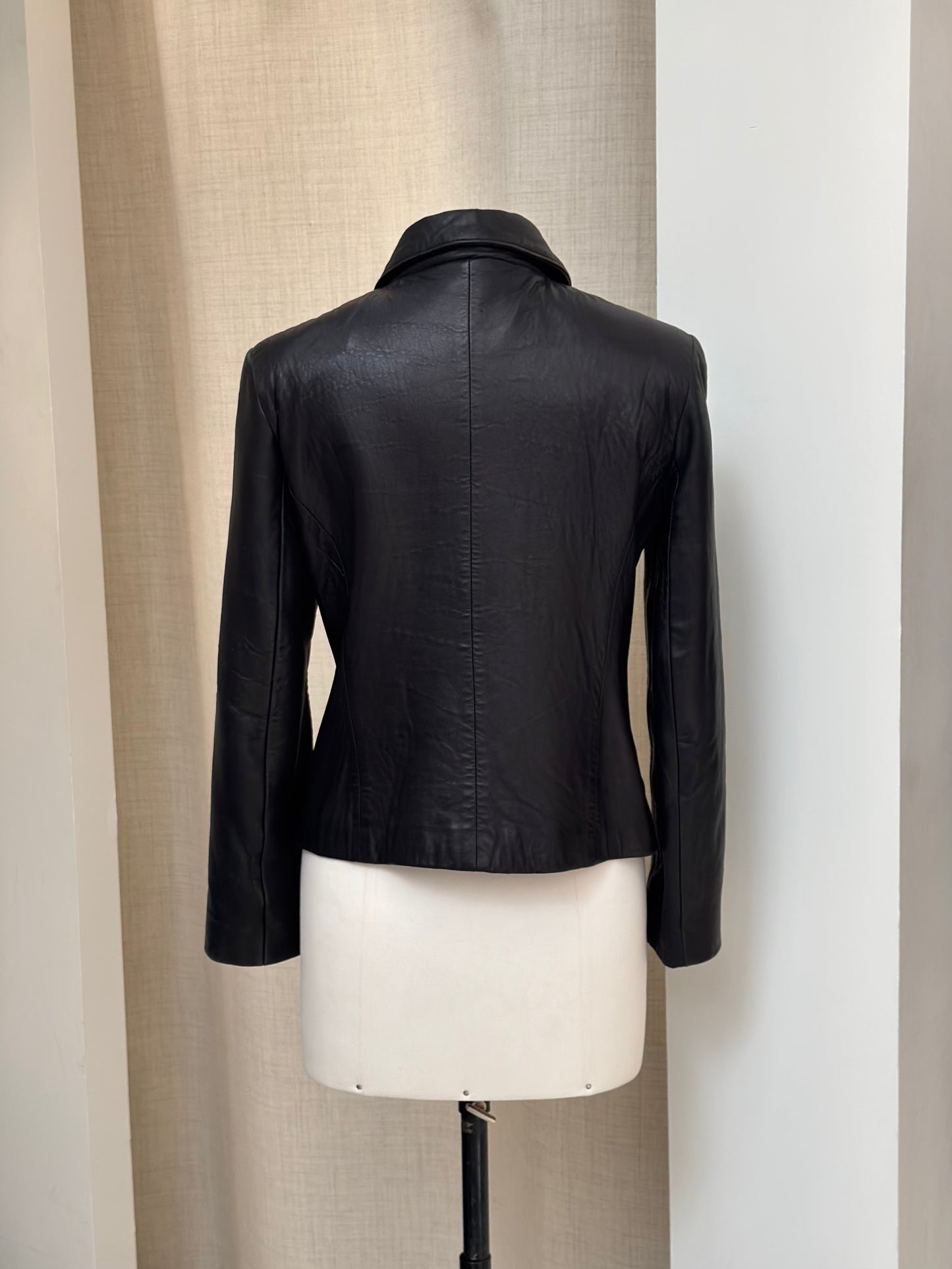 90s leather jacket