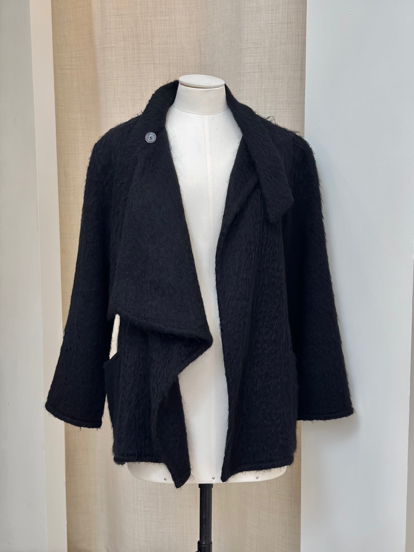 Sportsmax knit black cardigan