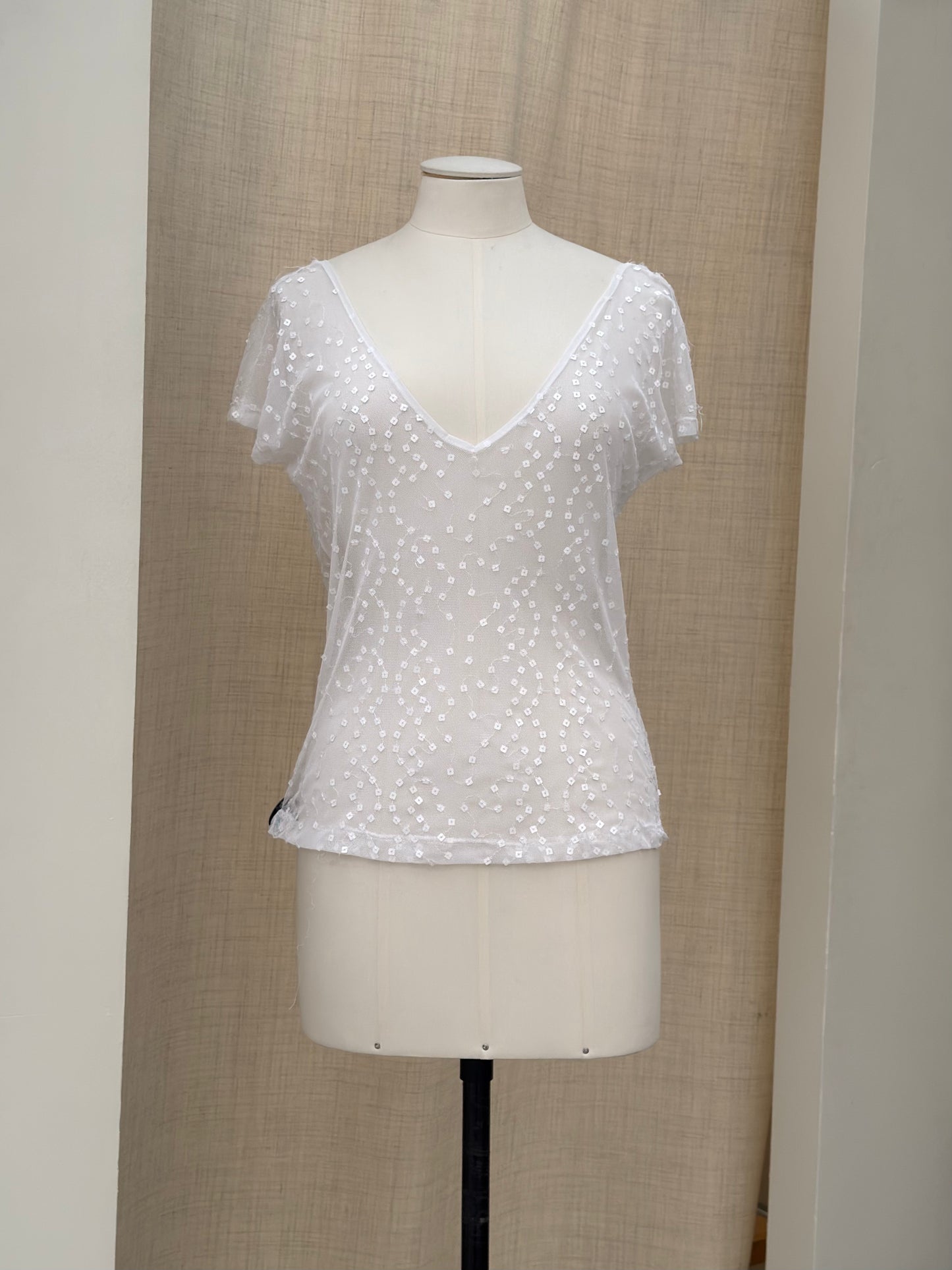 90s Gianfranco ferre mesh top