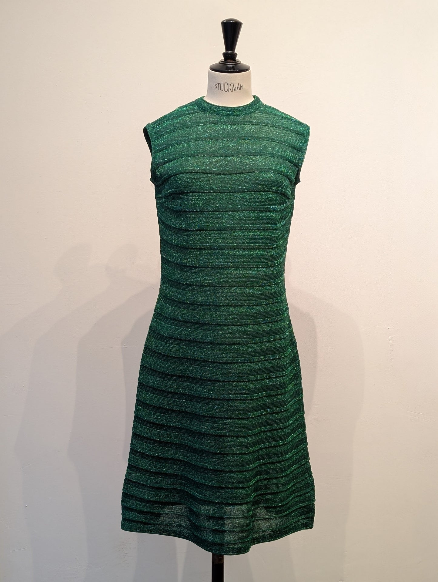1970 Luisa Spagnoli lamé knit dress