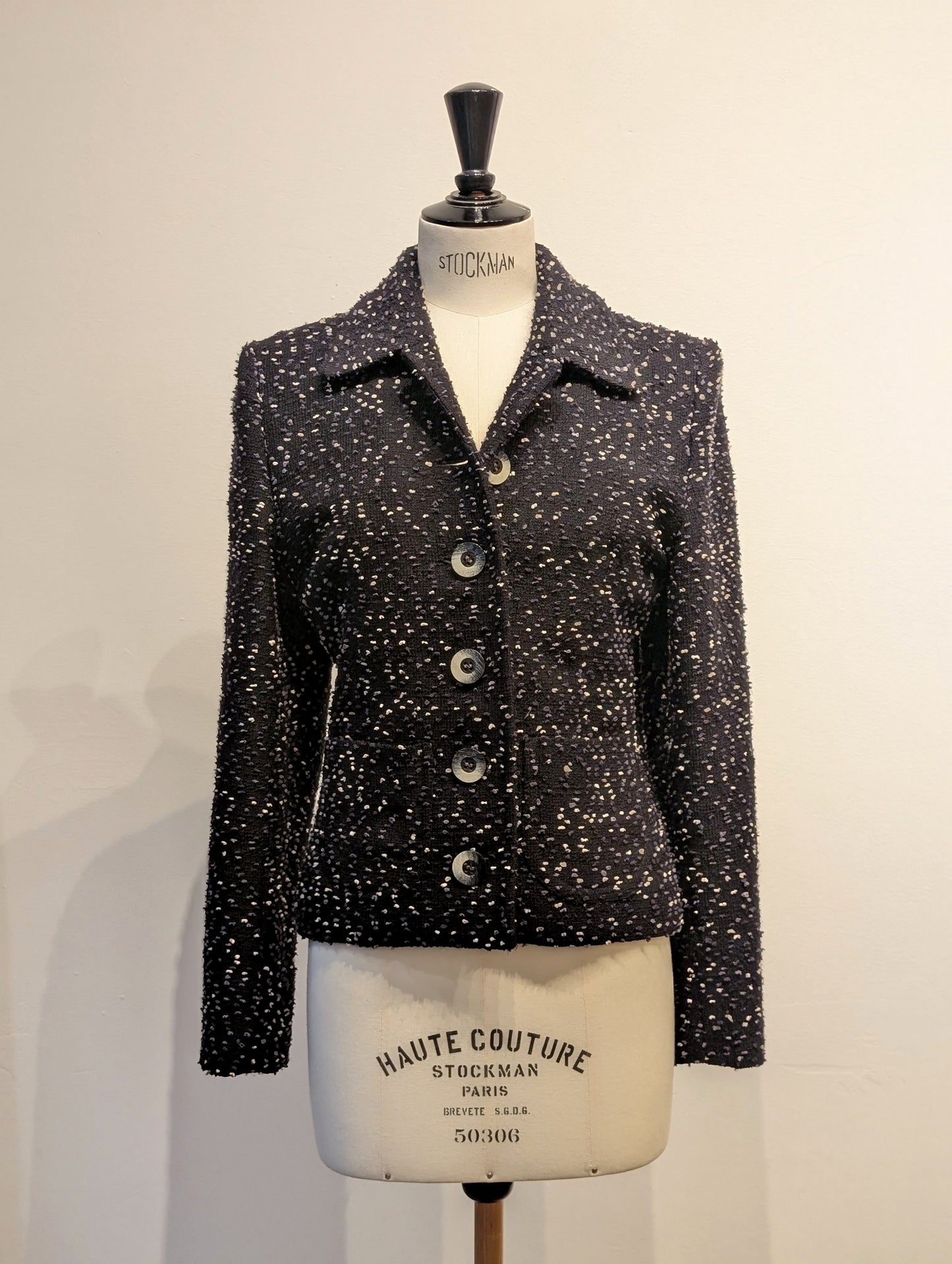 1980 YSL bouclé jacket