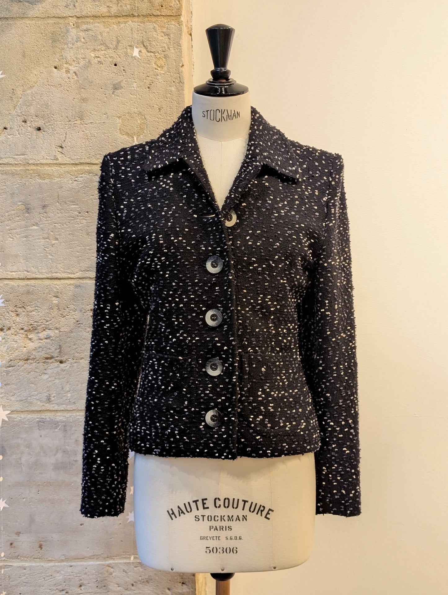 1980 YSL bouclé jacket