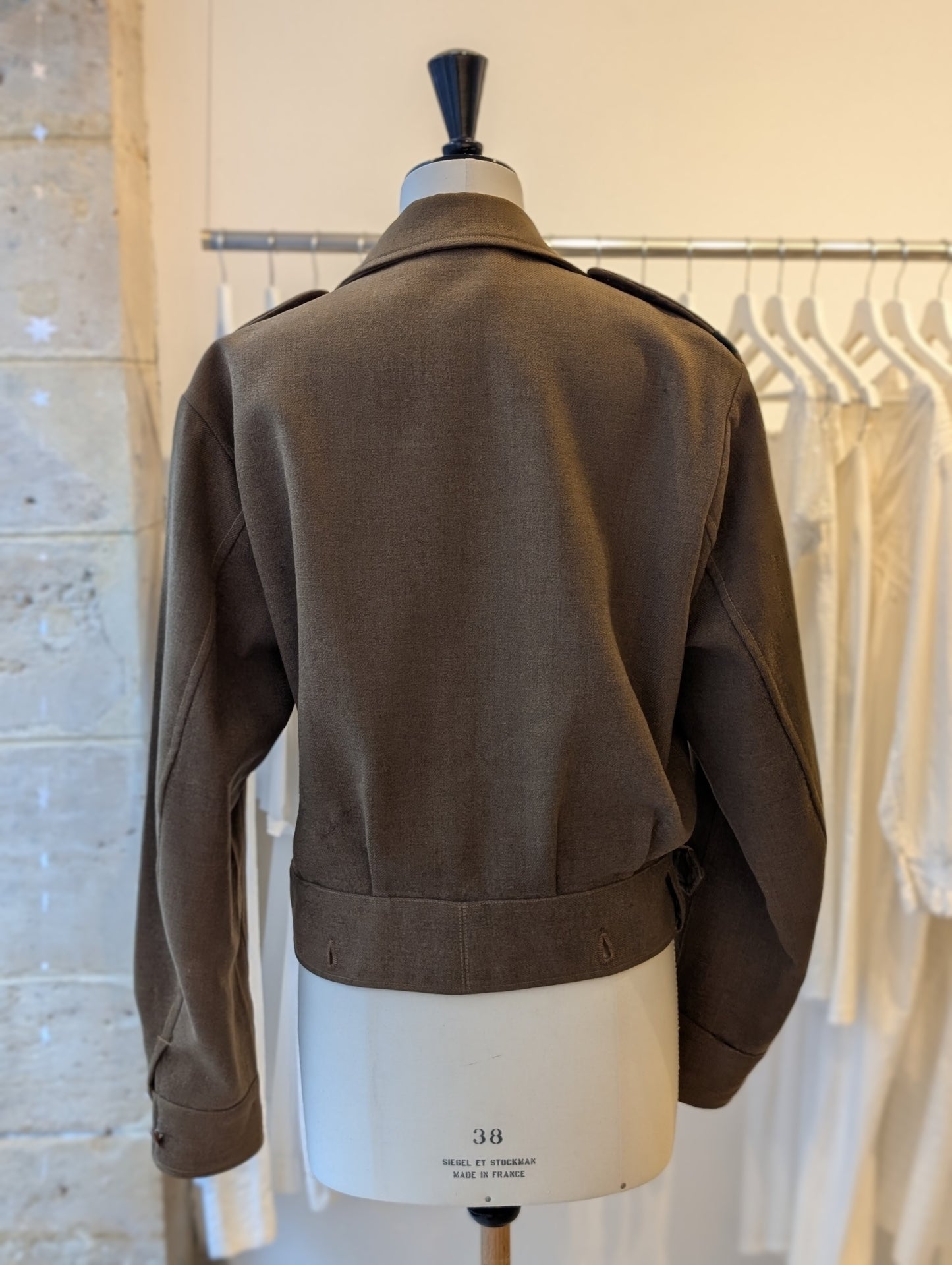 Vintage pure wool scout jacket