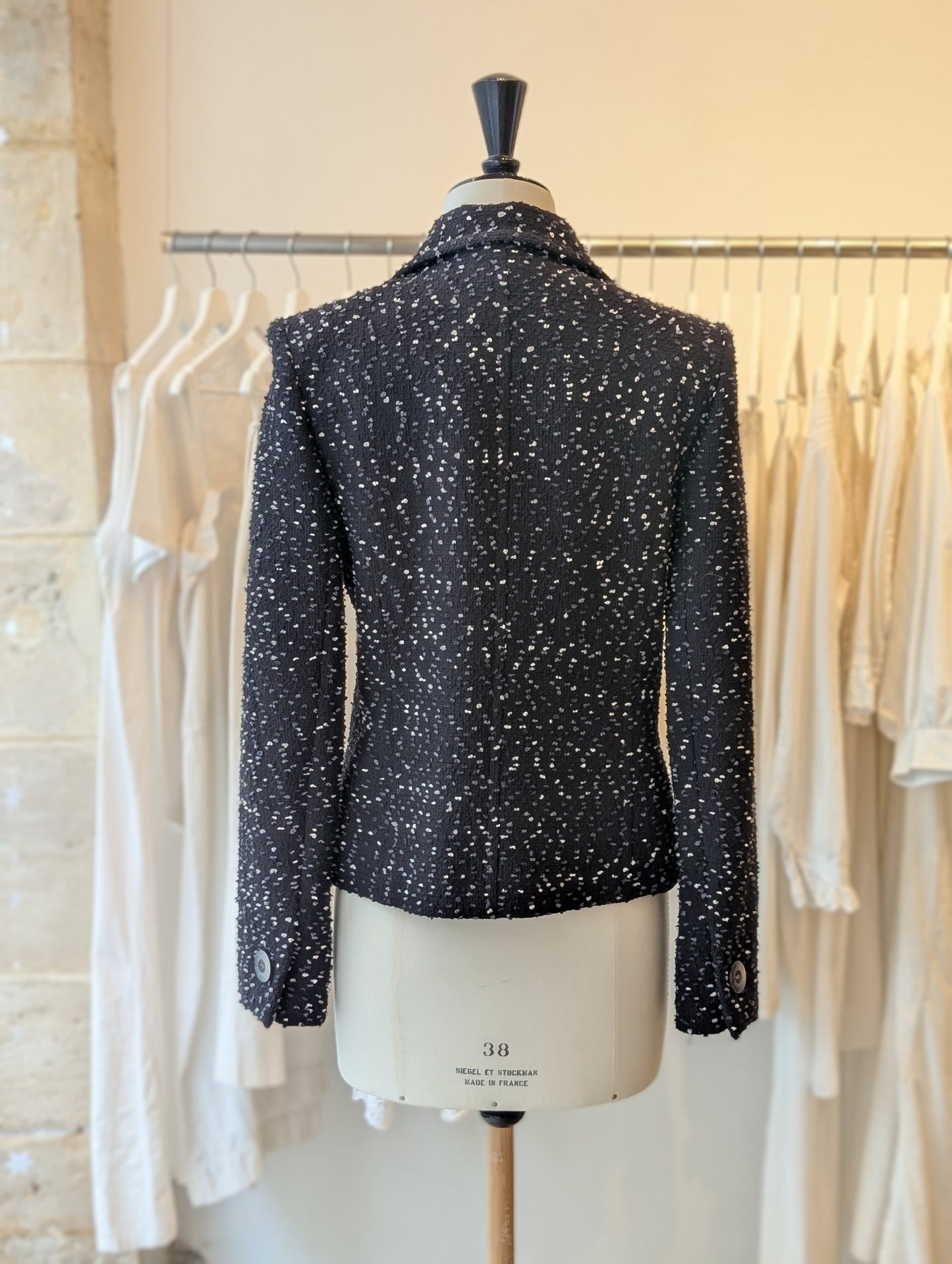 1980 YSL bouclé jacket
