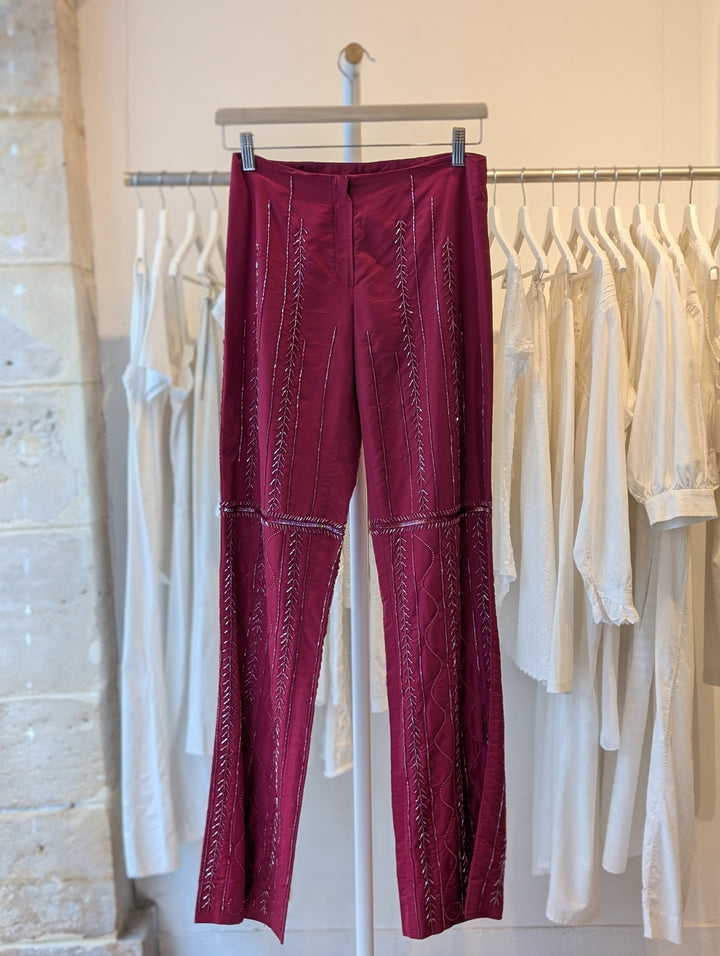 SS 2000 Alberta Ferretti runway piece pants