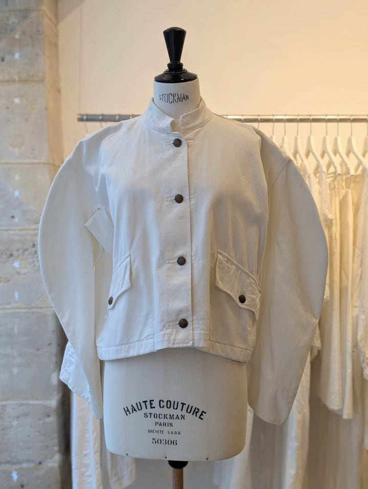 Miu Miu SS 2003 cropped white jacket