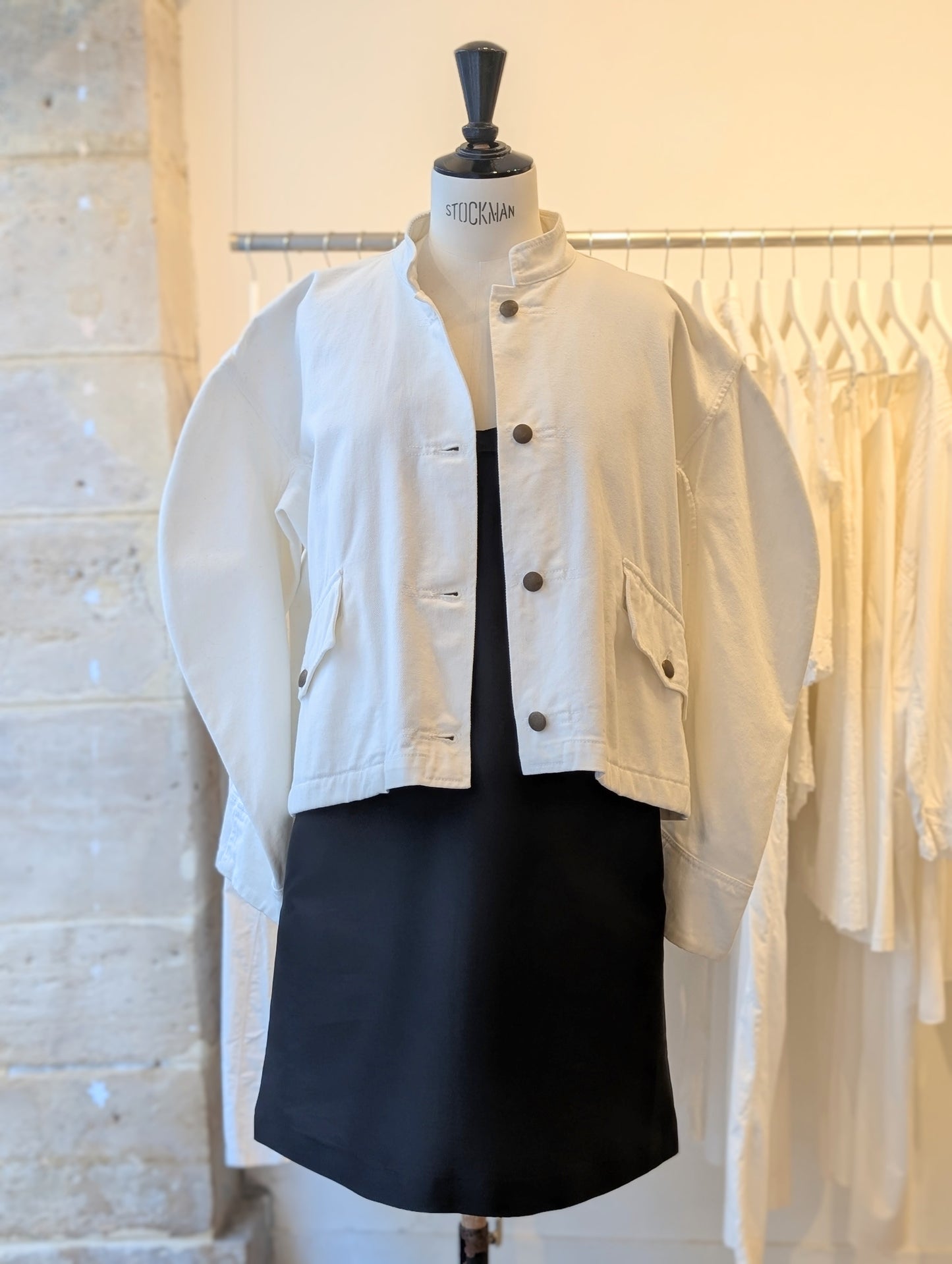 Miu Miu SS 2003 cropped white jacket