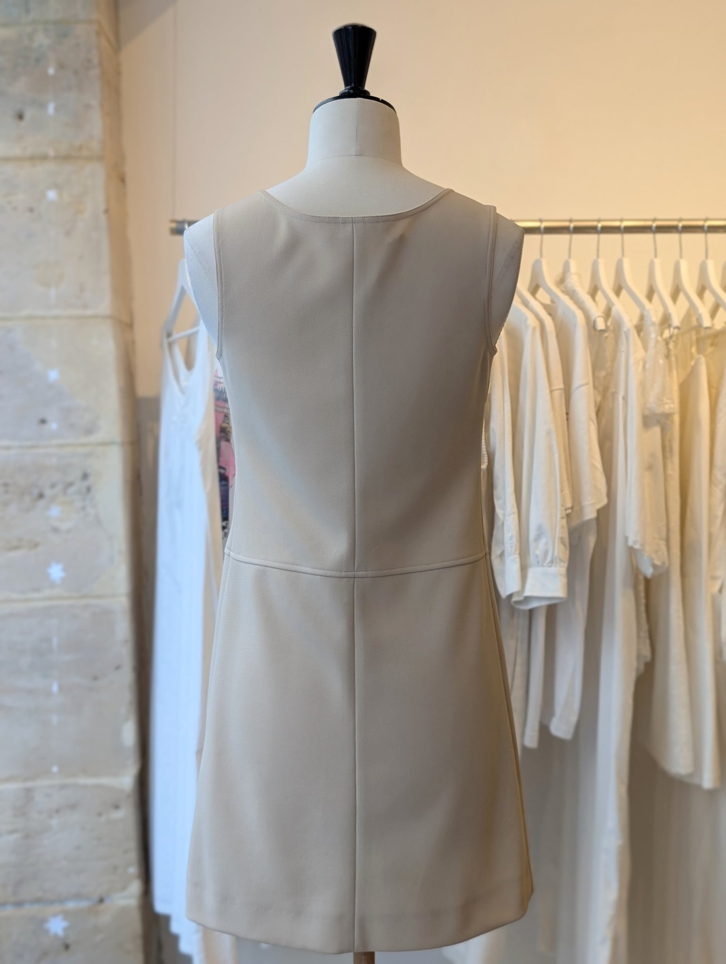 Miu Miu SS 1994 beige mini dress