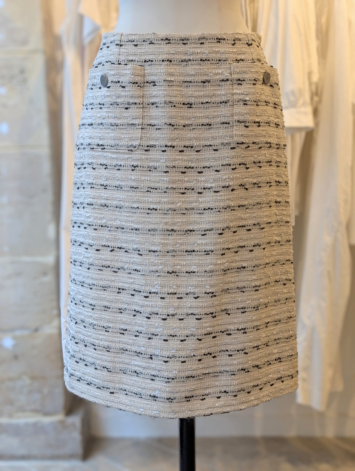 1999 Chanel bouclé skirt