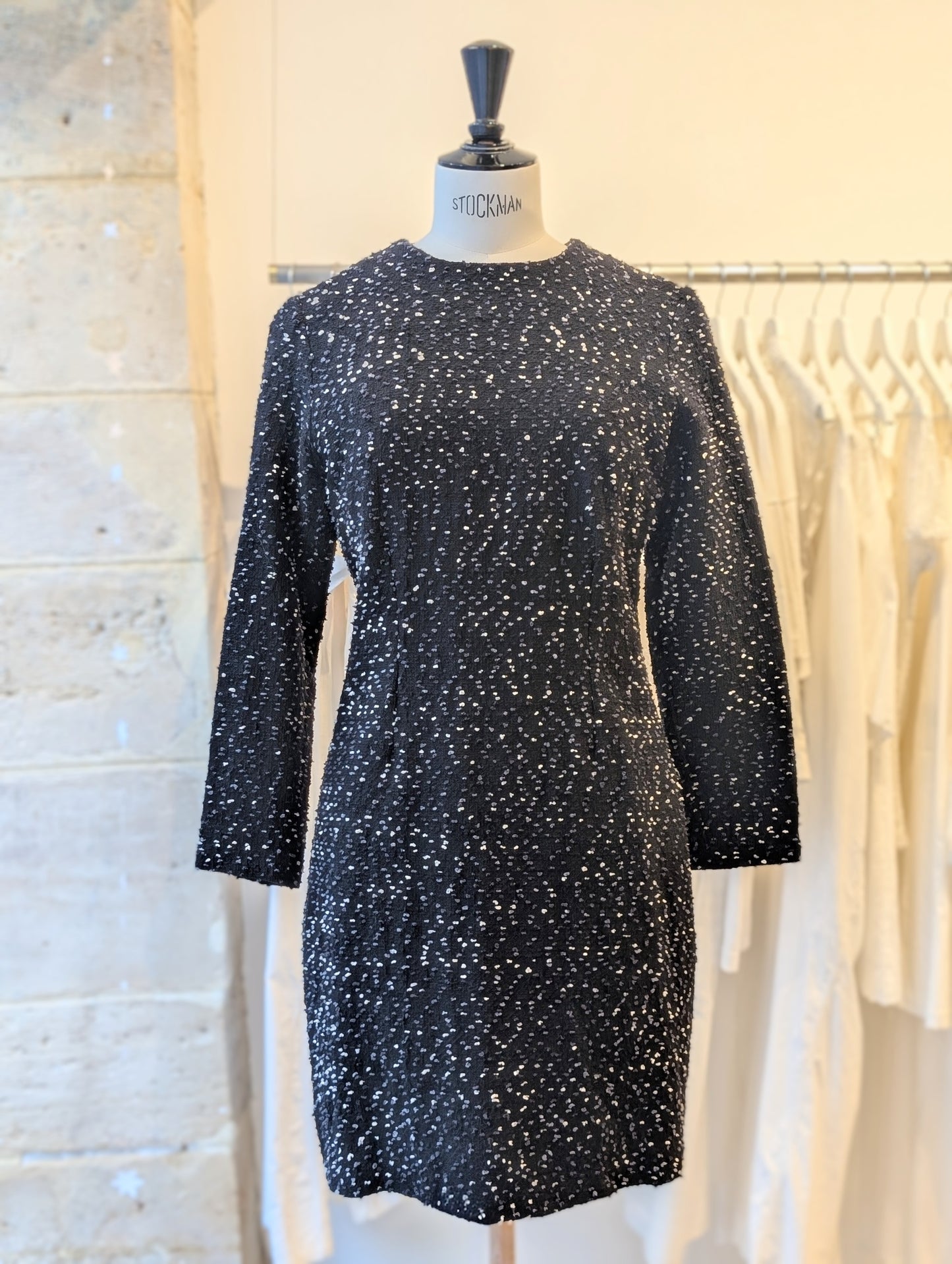 1980 YSL bouclé dress