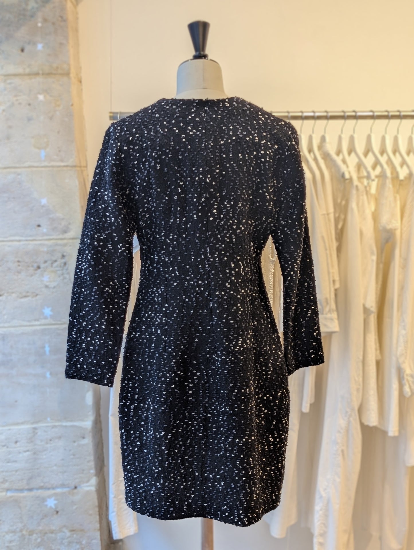 1980 YSL bouclé dress