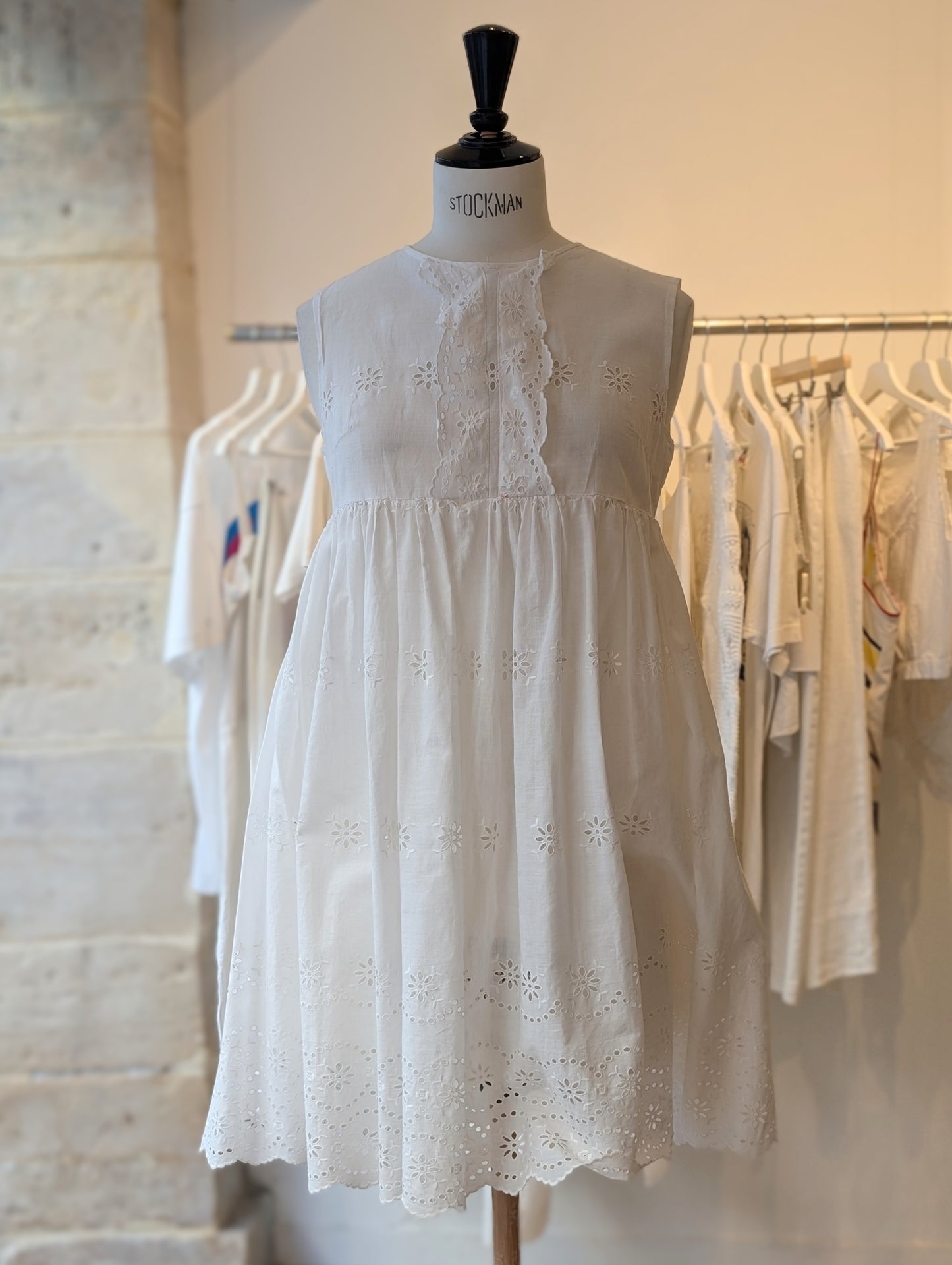 Antique English lace dress