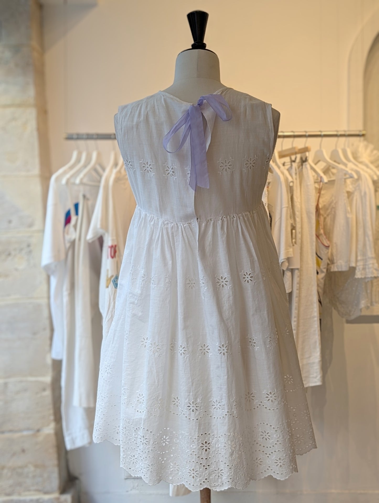 Antique English lace dress