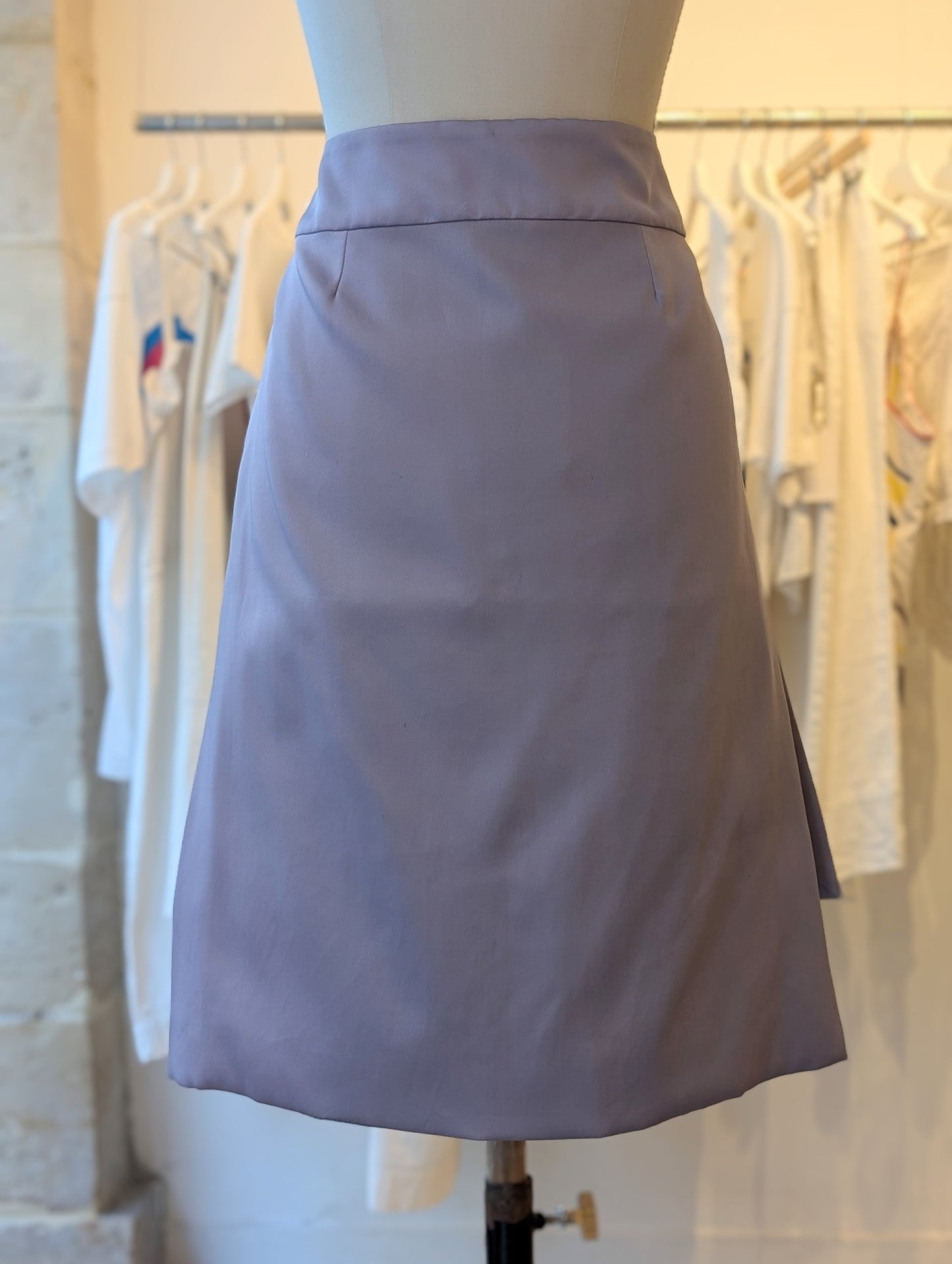 80’s YSL Haute Couture silk skirt
