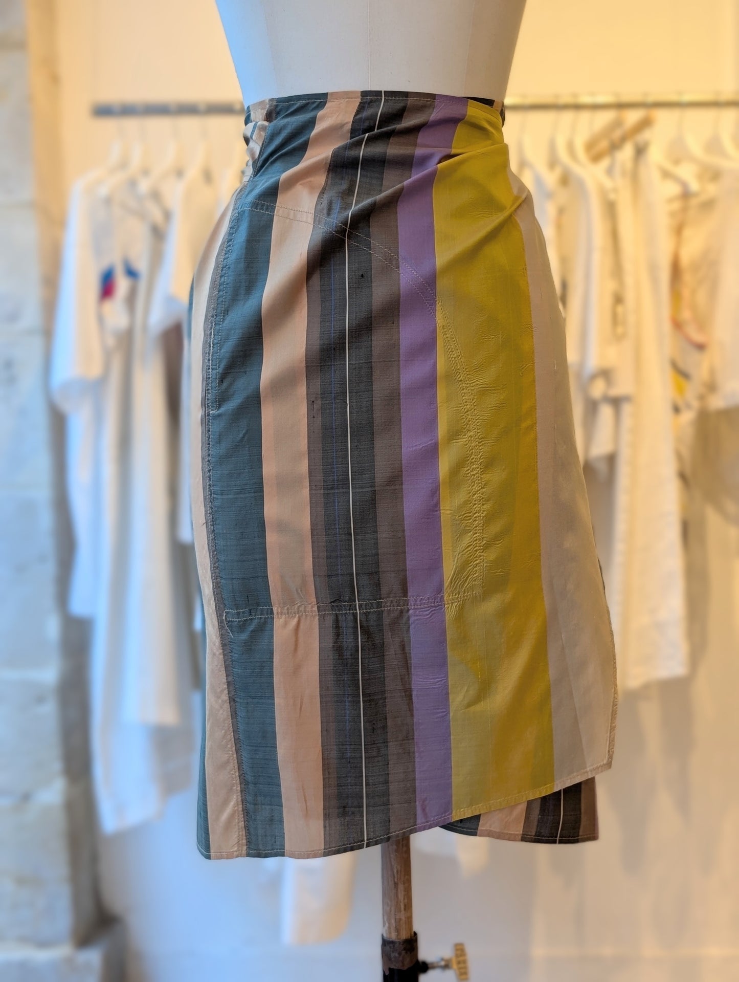 80’s Aspesi silk skirt