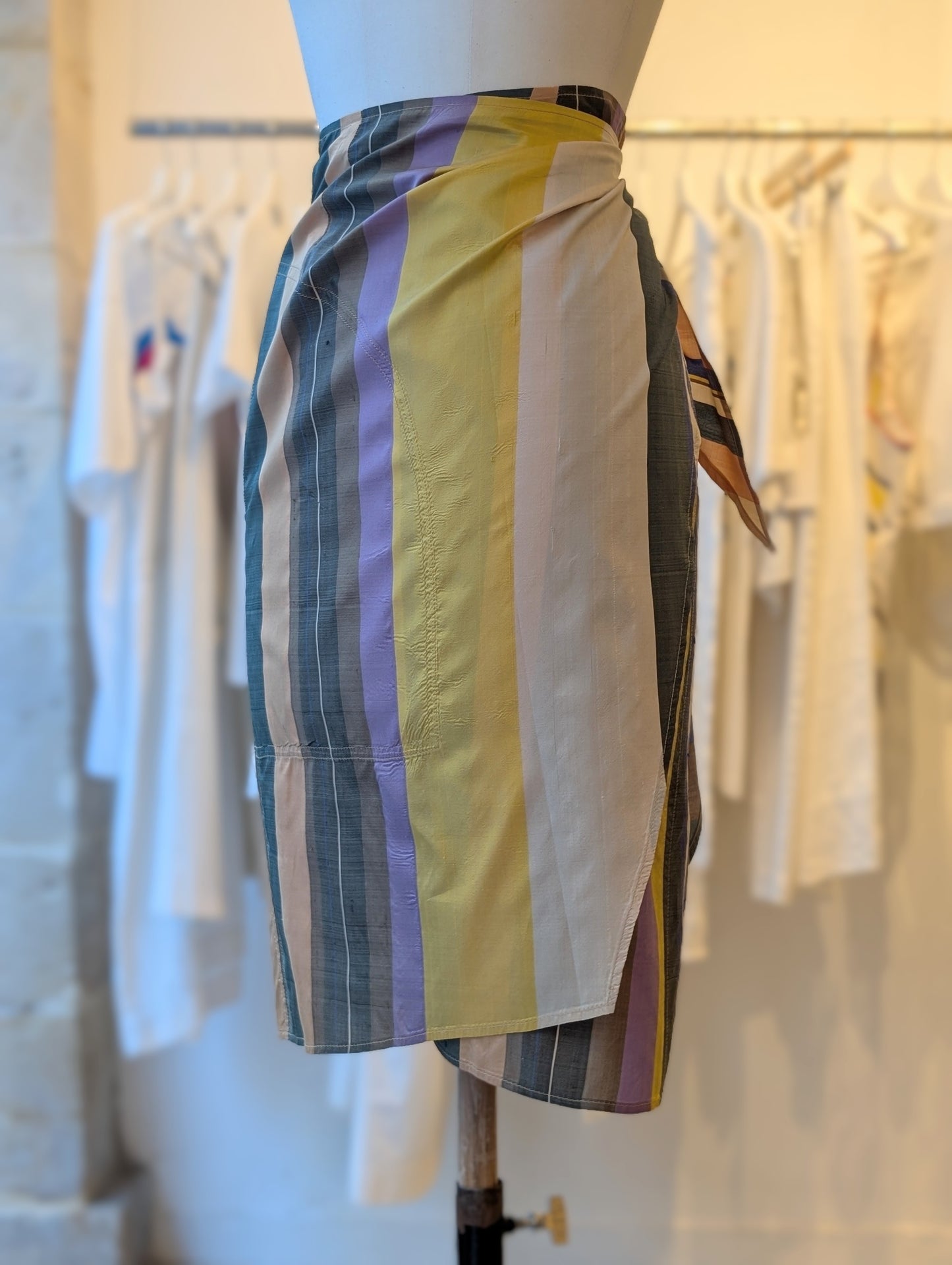 80’s Aspesi silk skirt