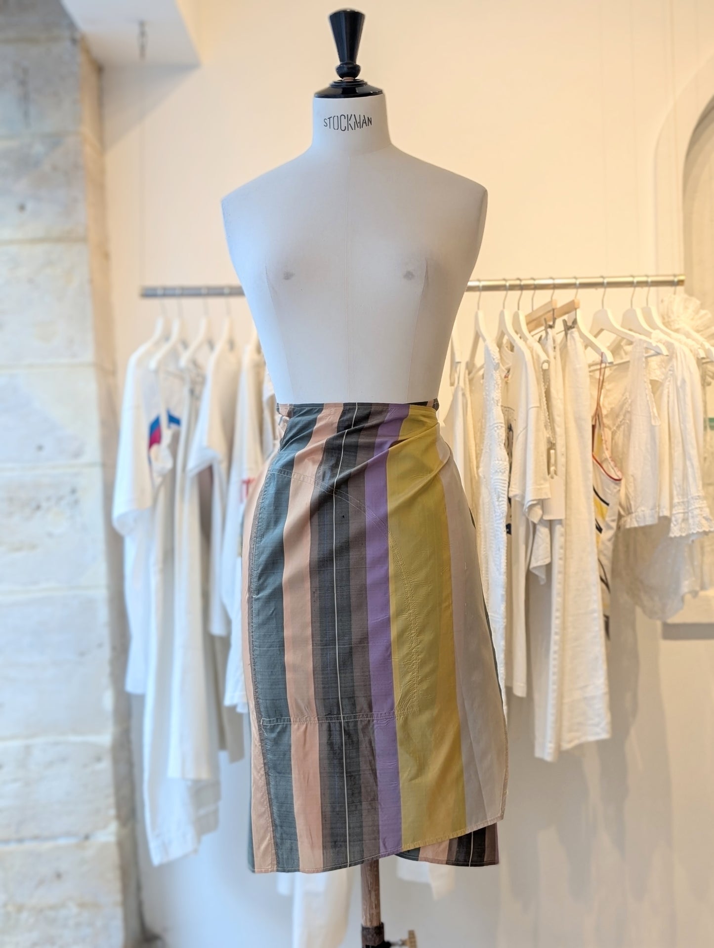 80’s Aspesi silk skirt